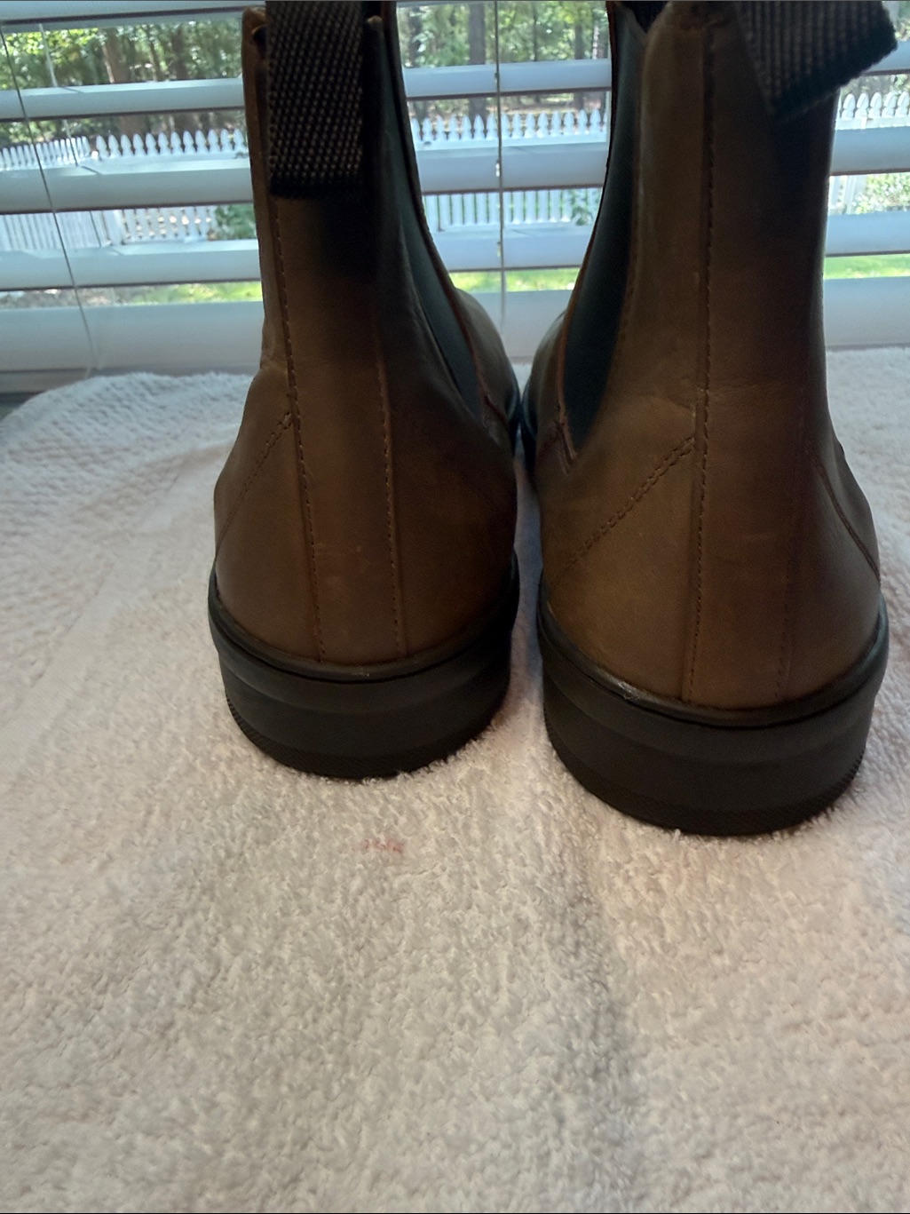 Men's Jack Erwin Brown Chelsea Boots - Sleek Slip-On Style — image 7 of 8
